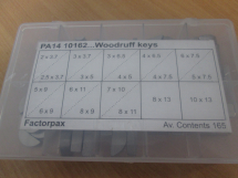Woodruff Metric Assorted kit 10162